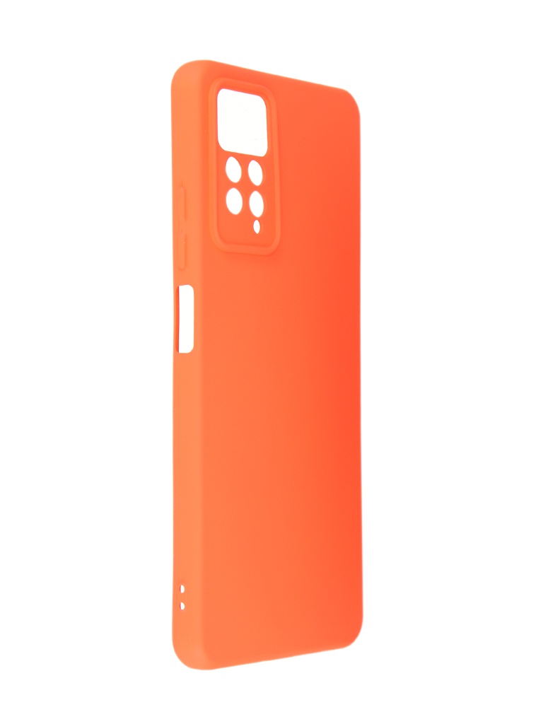 

Чехол Neypo для Xiaomi Redmi Note 11 Pro Silicone Case 2.0mm Orange NSC49537, NSC49537