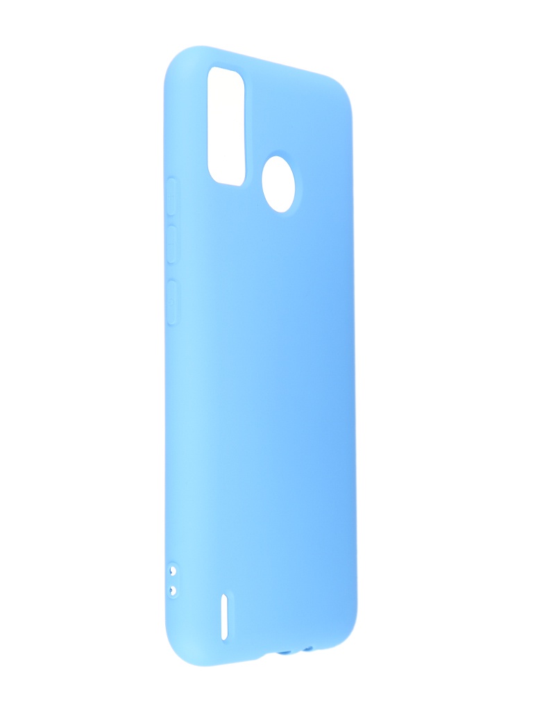 

Чехол Neypo для Tecno Spark 6 Go Silicone 2.0mm Blue-Light Blue NSC53091, Tecno Spark 6 Go