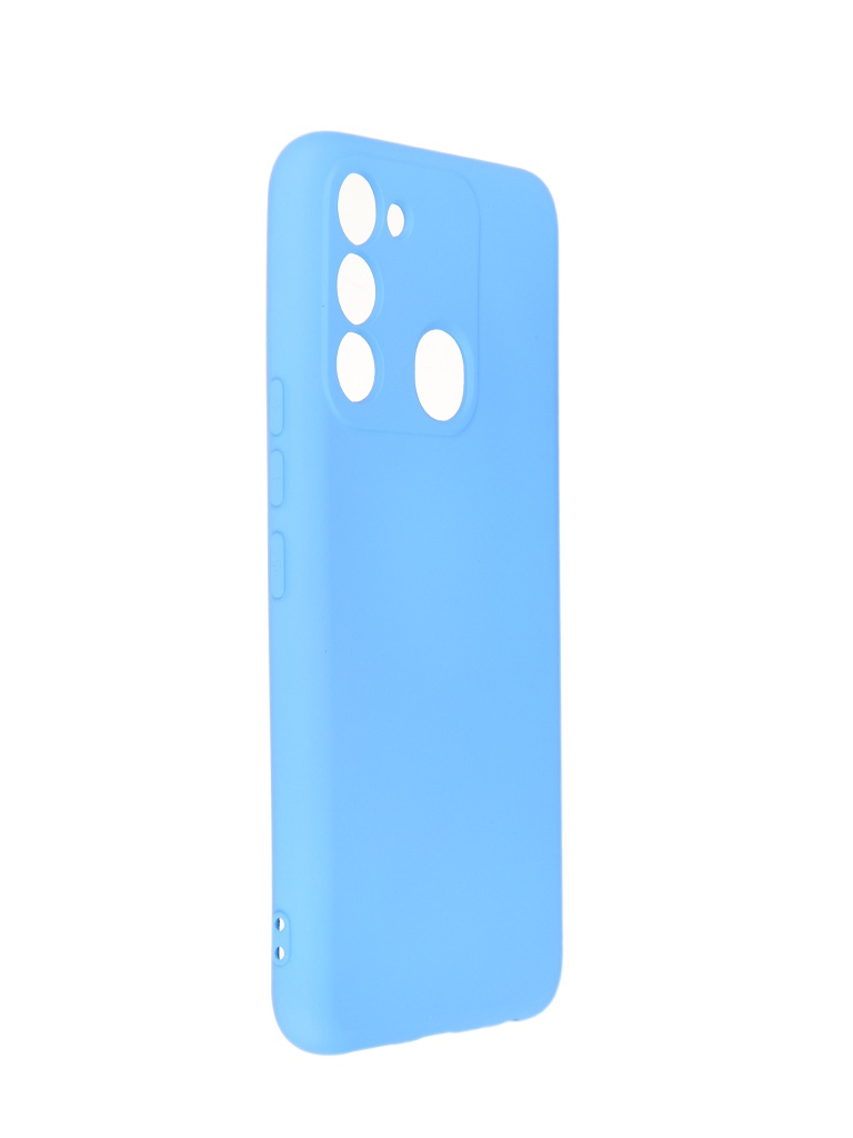 

Чехол Neypo для Tecno Spark 8C / Spark Go 2022 Silicone 2.0mm Blue-Light Blue NSC54460, Tecno Spark 8C / Spark Go 2022