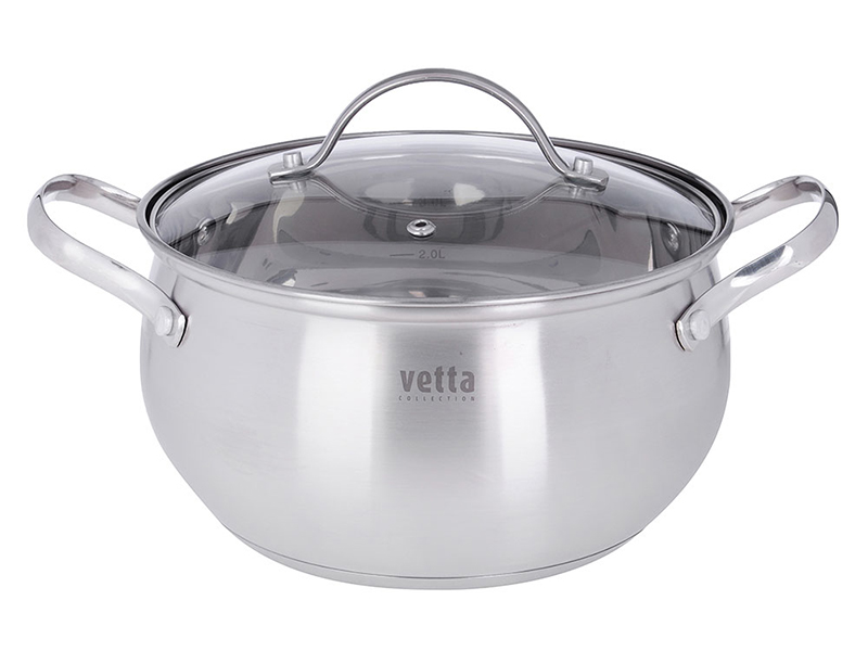 

Кастрюля Vetta Женева 3.8L 822-084, 822-084