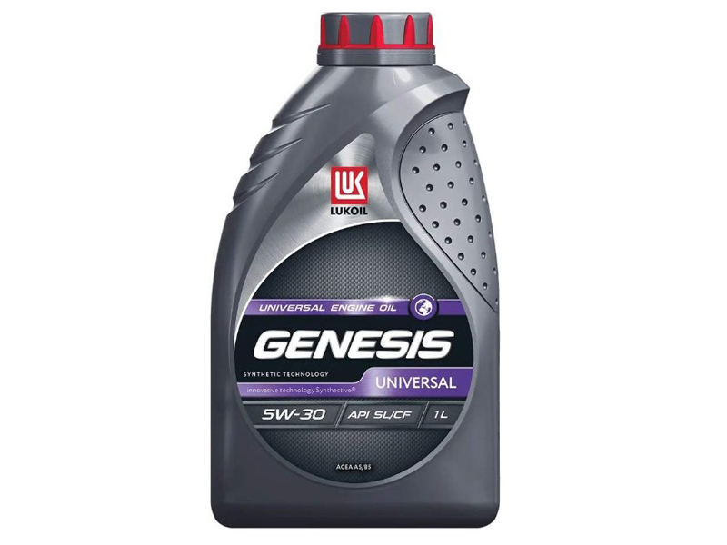 Масло Полусинтетическое моторное масло Лукойл Genesis Universal 5W30 1L 3148620
