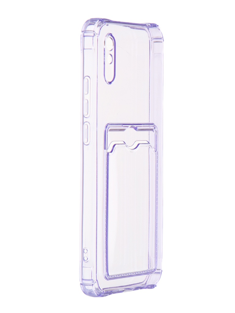 

Чехол Zibelino для Xiaomi Redmi 9A Silicone Card Holder Case Lilac ZSCH-XMI-RDM-9A-CAM-LIL, Xiaomi Redmi 9A