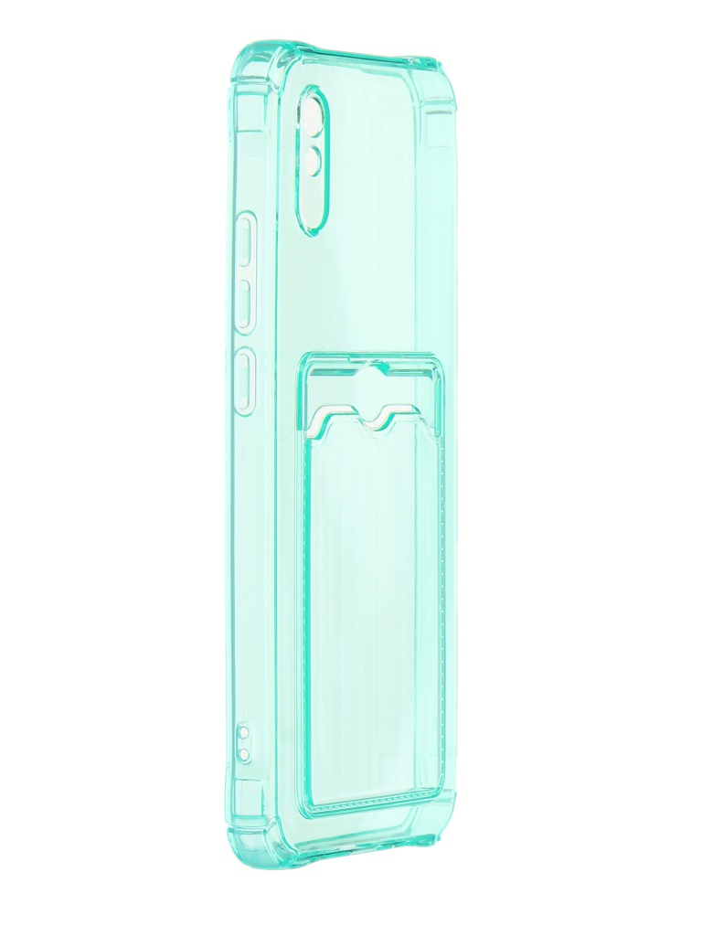 

Чехол Zibelino для Xiaomi Redmi 9A Silicone Card Holder Case Mint ZSCH-XMI-RDM-9A-CAM-MIN, Xiaomi Redmi 9A