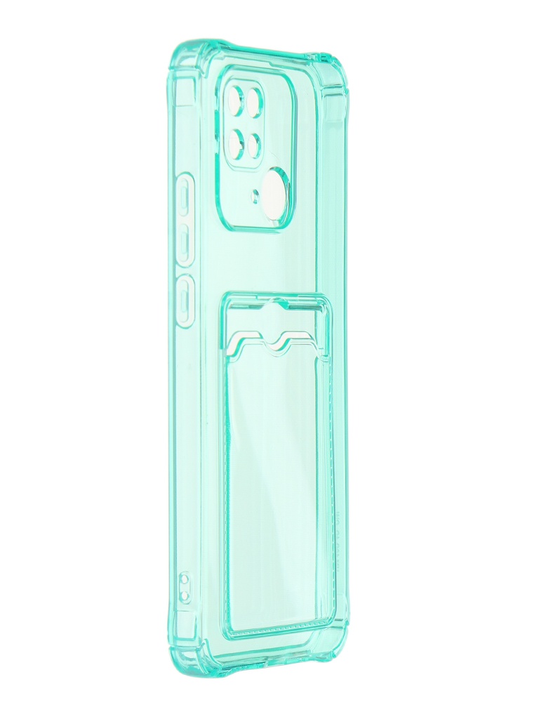 

Чехол Zibelino для Xiaomi Redmi 10C Silicone Card Holder Case Mint ZSCH-XIA-RDM-10C-CAM-MIN, Xiaomi Redmi 10C
