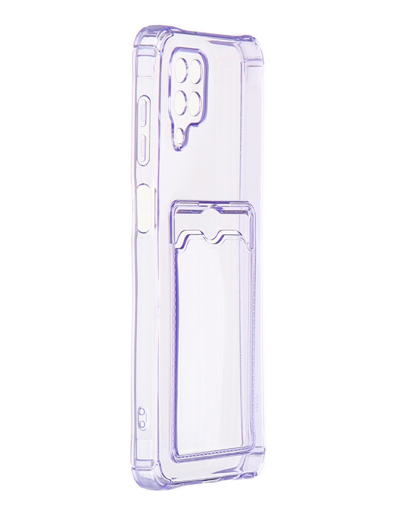 

Чехол Zibelino для Samsung Galaxy A12 A125/A127 Silicone Card Holder Case Lilac ZSCH-SAM-A125-CAM-LIL, Samsung Galaxy A12 A125/A127