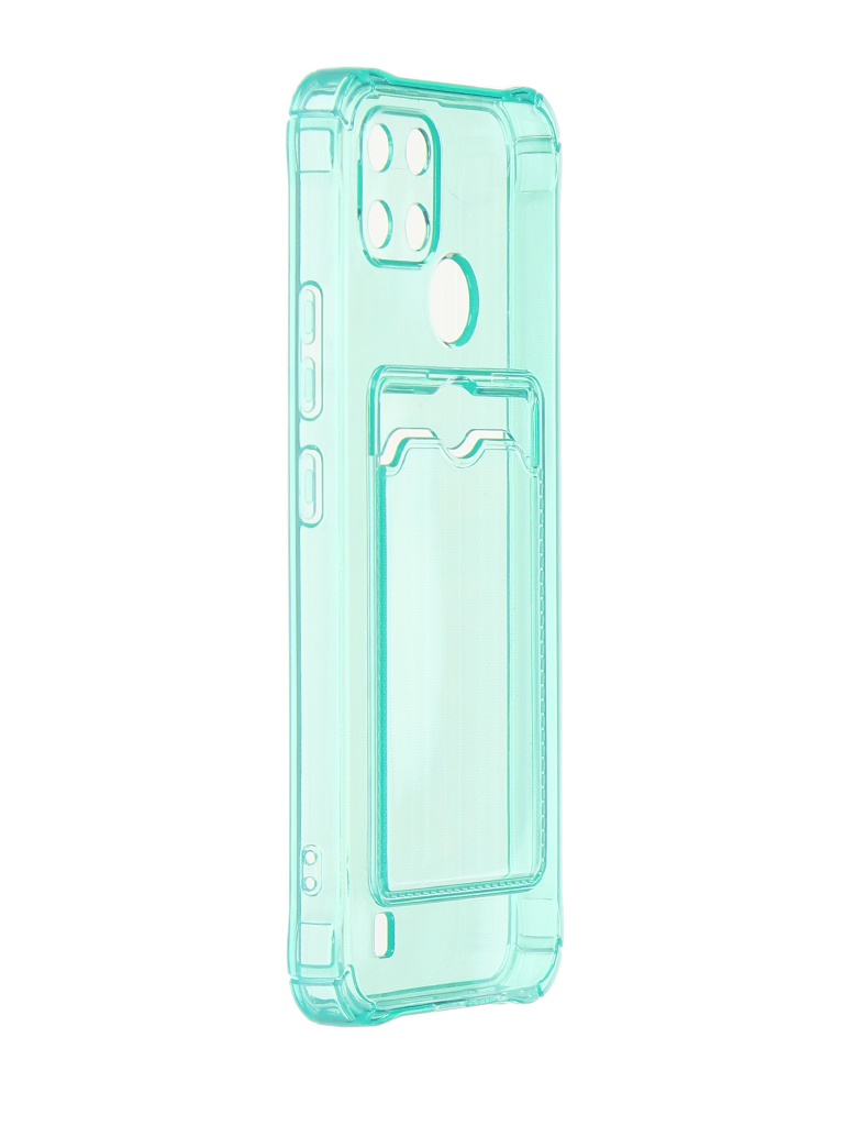 

Чехол Zibelino для Realme C21Y Silicone Card Holder Case Mint ZSCH-RLM-C21Y-CAM-MIN, Realme C21Y