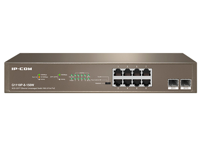 

Коммутатор Tenda G1110P-8-150W, G1110P-8-150W