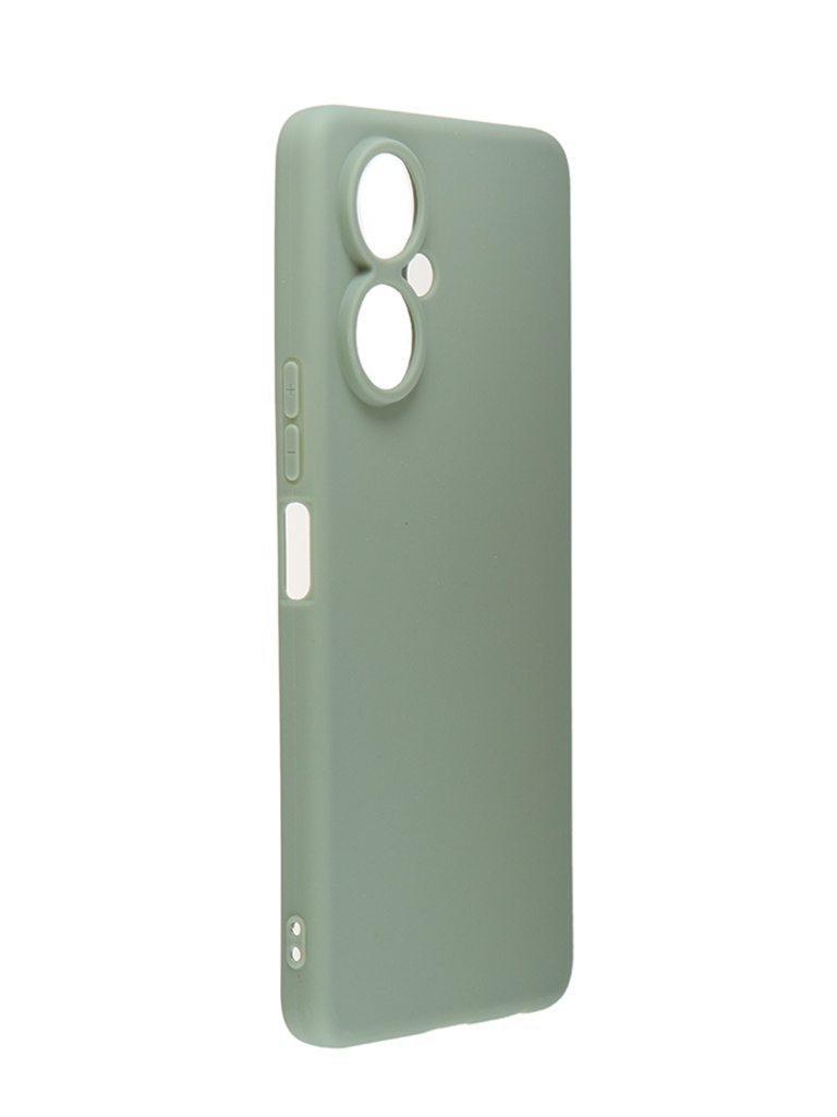 Чехол DF для Tecno Camon 19 Silicone Light Green tCase-08