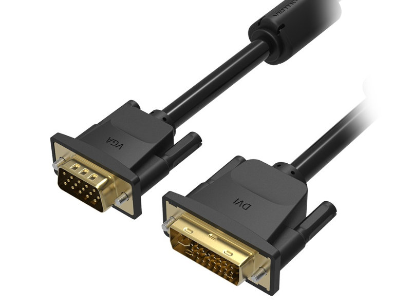 

Аксессуар Vention DVI-I Dual Link 24+5M / VGA 15M 3m EACBI, EACBI