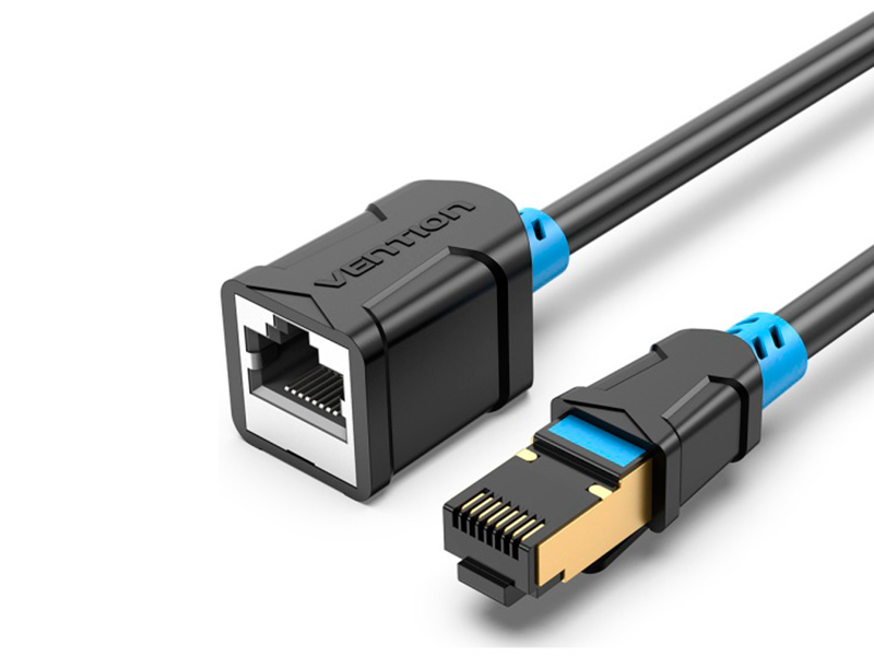 Сетевой кабель Vention SSTP cat.6 RJ45 2m Black IBLBH аудиокабель vention xlr m xlr f 3m black bbfbi