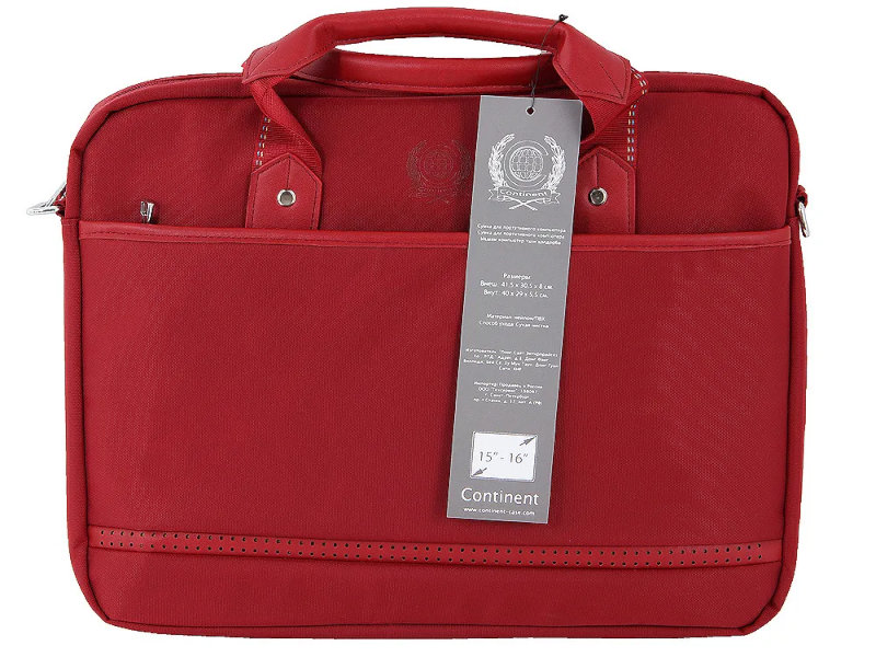 

Сумка 15.6 Continent CC-045 Red, CC-045 Red