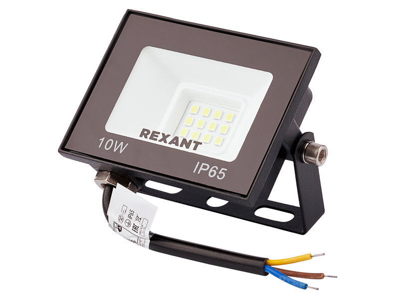 

Прожектор Rexant СДО 10W 800Lm 4000K 605-036, 605-036