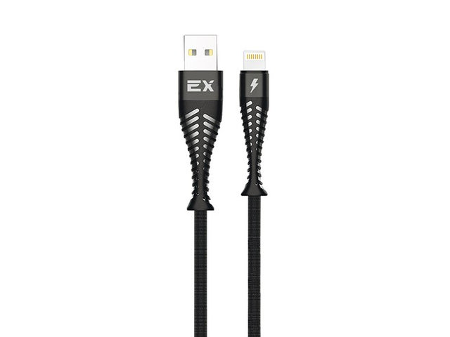 

Аксессуар Exployd Classic USB - Lightning 1m Black EX-K-1016, Classic EX-K-1016