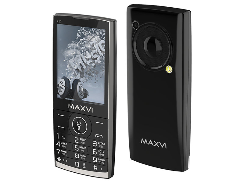 Сотовый телефон MAXVI P19 Black