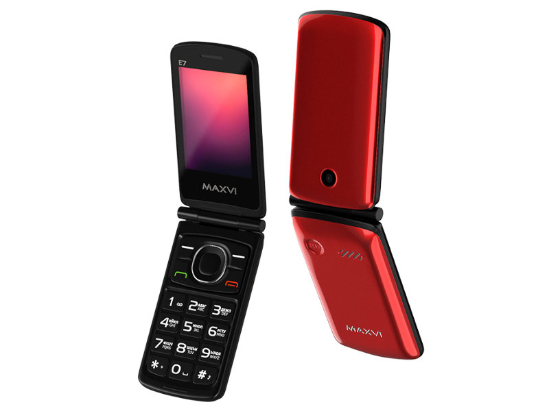 Сотовый телефон MAXVI E7 Red