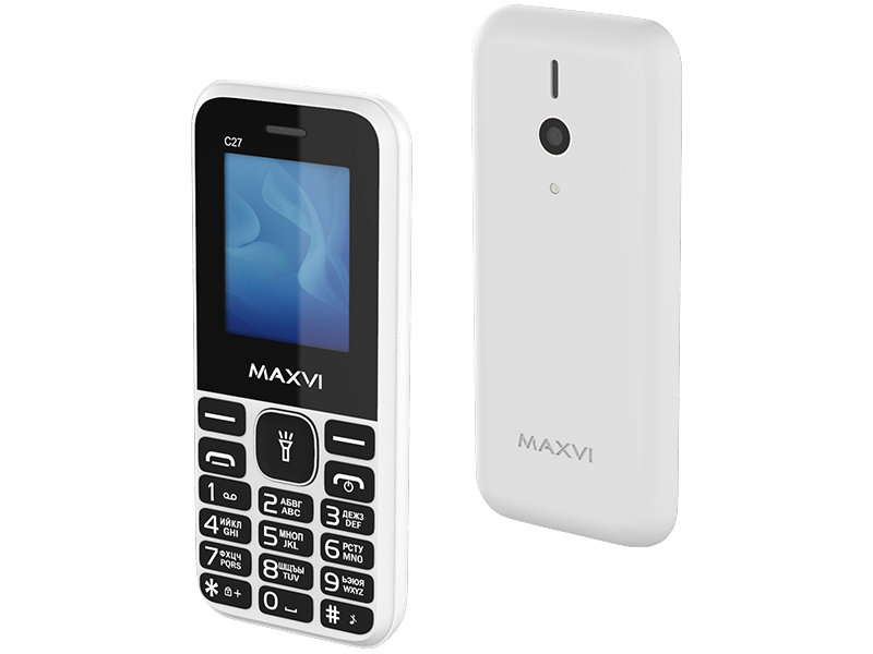 Сотовый телефон MAXVI C27 White