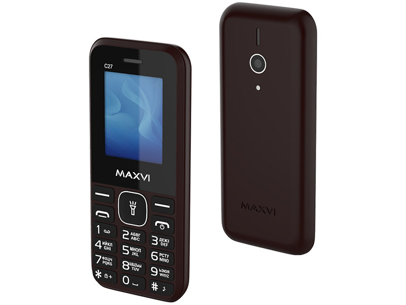 Сотовый телефон MAXVI C27 Brown