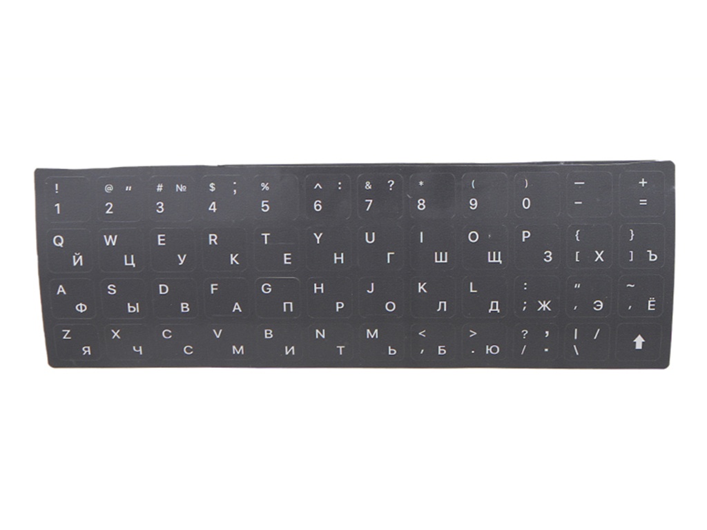 Наклейки на клавиатуру Red Line Grey УТ000031341 наклейки для декора roommates футболист