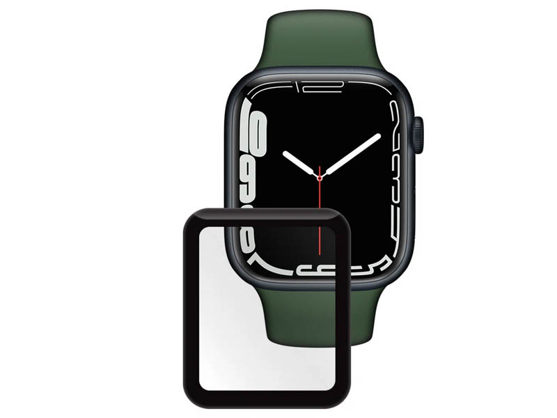 

Аксессуар Защитная, гибридная PMMA пленка Zibelino для Apple Watch 41mm Black ZTP-APPL-WH-41, Apple Watch 41mm