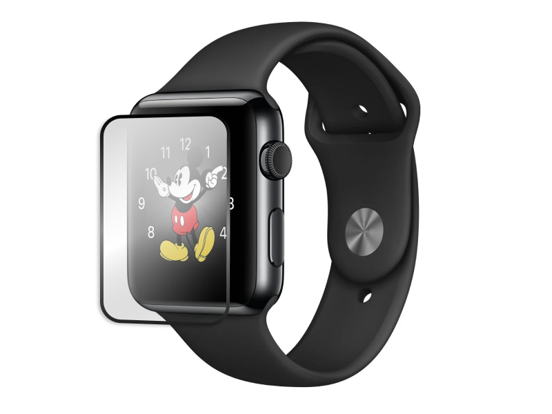

Аксессуар Защитная, гибридная PMMA пленка Zibelino для Apple Watch 42mm Black ZTP-APPL-WH-42, Apple Watch 42mm