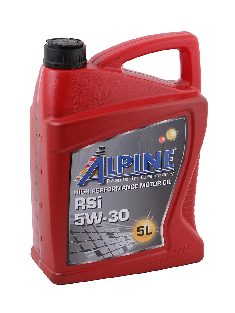 фото Масло масло моторное синтетическое alpine rsi 5w-30 5l 0101623