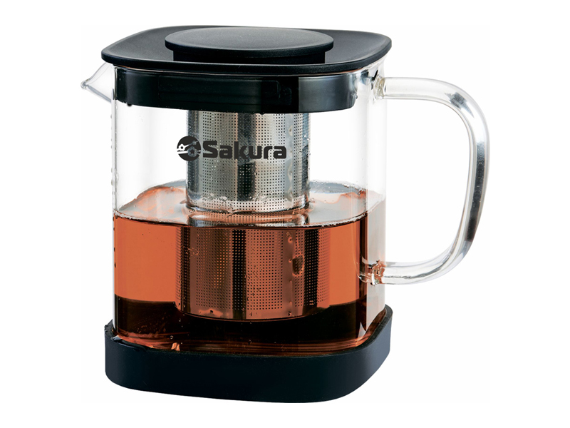 Заварочный чайник Sakura 1L SA-TP01-10 заварочный чайник sakura 600ml sa tp02 06