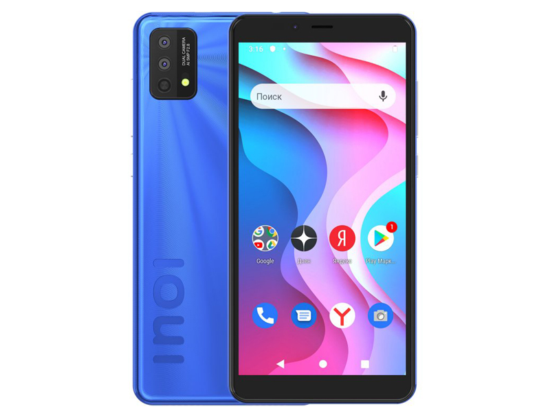 

Сотовый телефон Inoi A52 Lite 1/32Gb Ocean Blue, A52 Lite