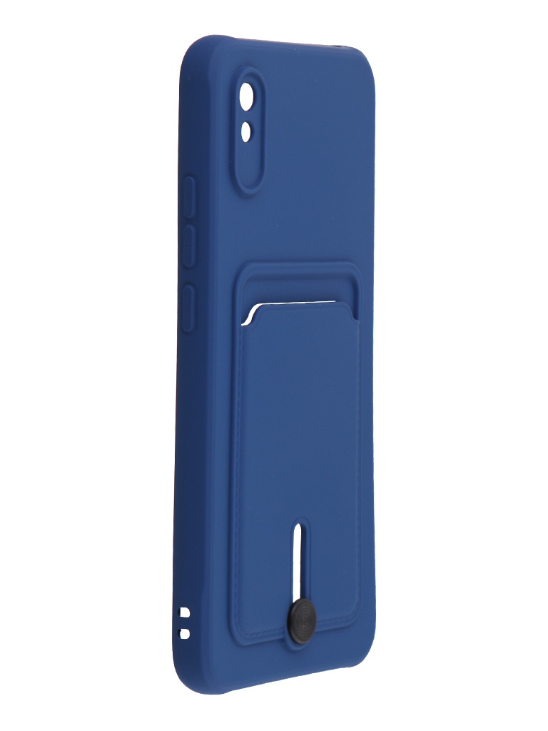 

Чехол Zibelino для Xiaomi Redmi 9A Card Holder Blue ZCHP-XIA-RDM-9A-BLU, Xiaomi Redmi 9A
