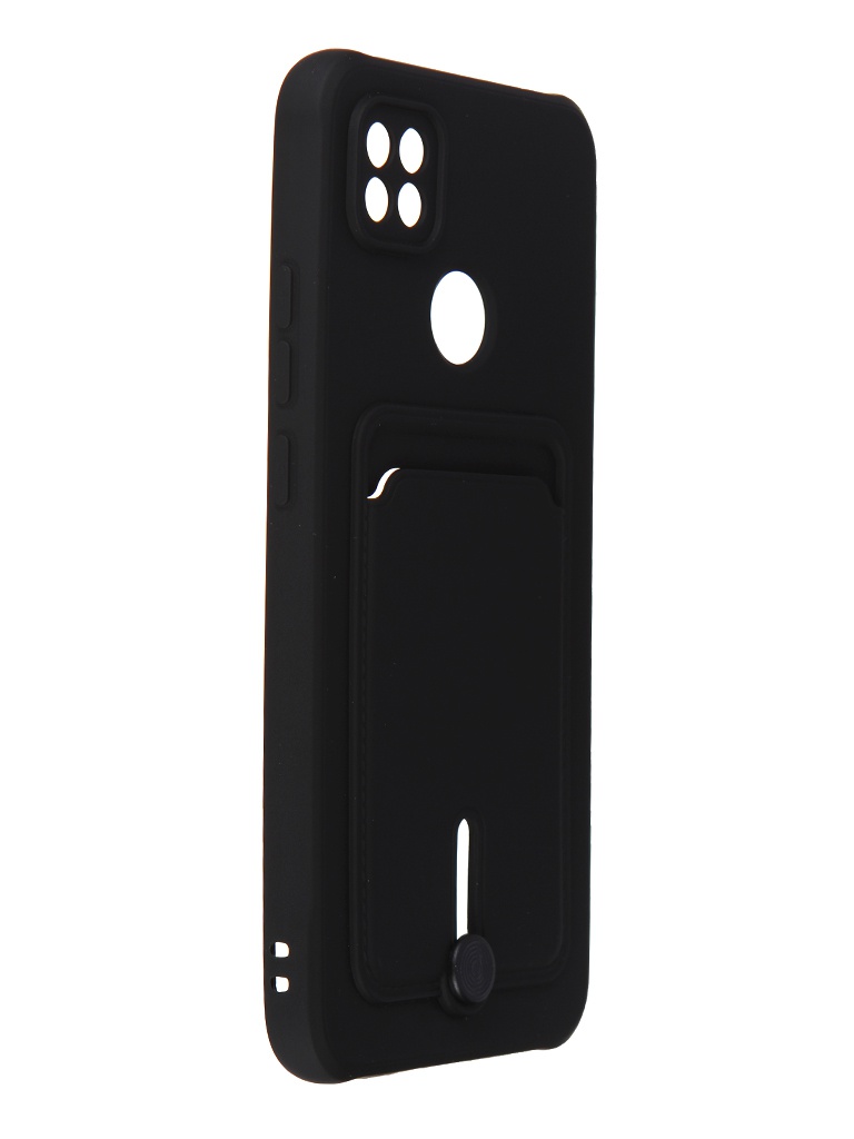

Чехол Zibelino для Xiaomi Redmi 10A/9C Card Holder Black ZCHP-XIA-RDM-9C-BLK, Xiaomi Redmi 10A/9C