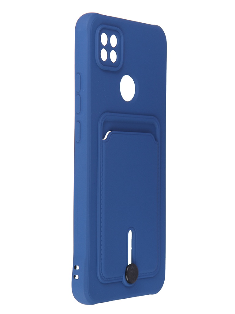 

Чехол Zibelino для Xiaomi Redmi 10A/9C Card Holder Blue ZCHP-XIA-RDM-9C-BLU, Xiaomi Redmi 10A/9C