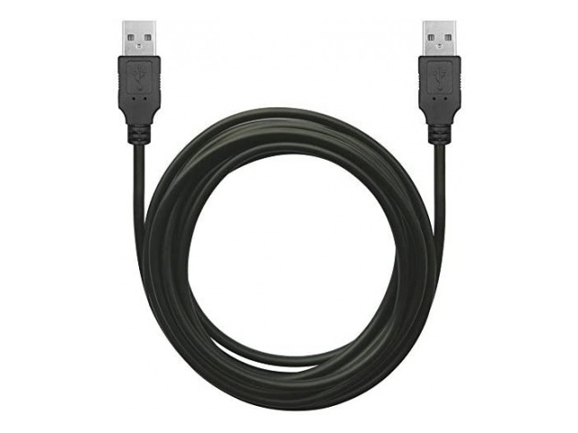 

Аксессуар KS-is USB Type-A M - USB Type-A M 2m Black KS-587B-2, KS-587B-2