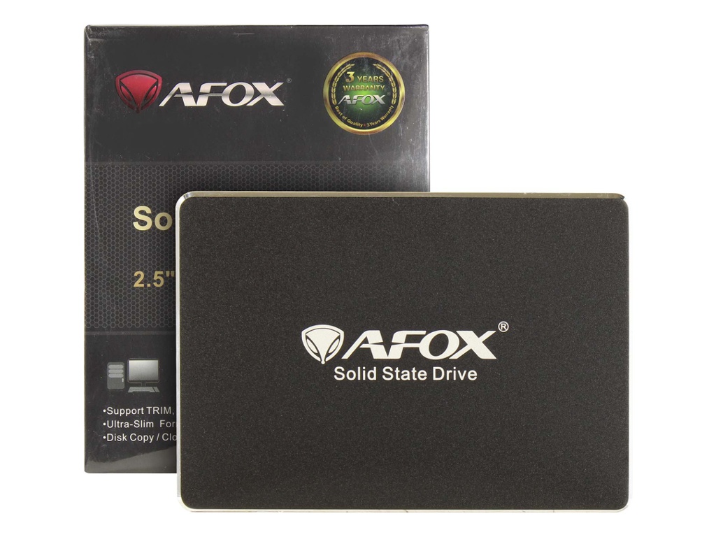 

Твердотельный накопитель Afox SD250 Series 480Gb SD250-480GQN, SD250-480GQN