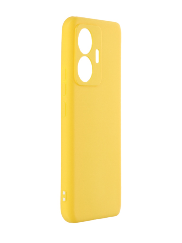 

Чехол DF для Vivo T1 Silicone Yellow vCase-09, Vivo T1