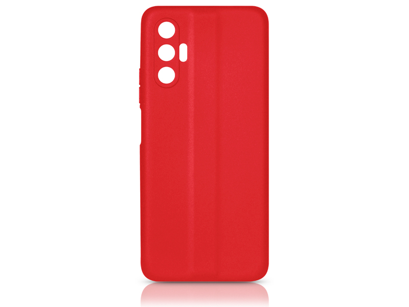 

Чехол DF для Tecno Pova 3 Silicone Red tCase-09, Tecno Pova 3