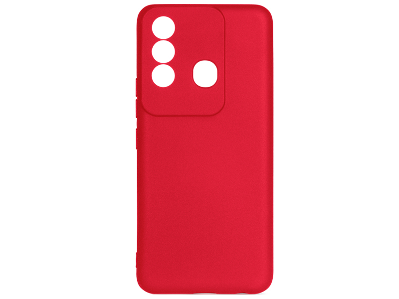 

Чехол DF для Itel Vision 3 Plus Silicone Red itCase-07, itCase-07