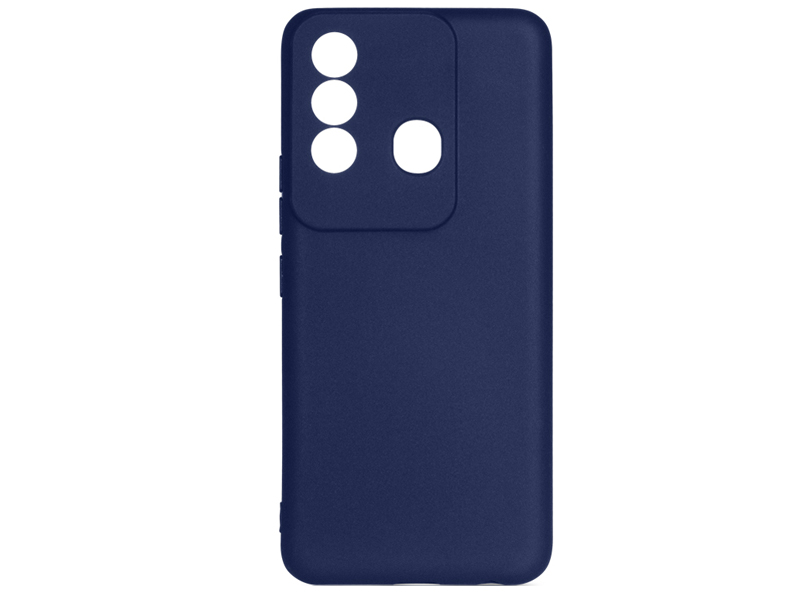 

Чехол DF для Itel Vision 3 Plus Silicone Blue itCase-07, itCase-07