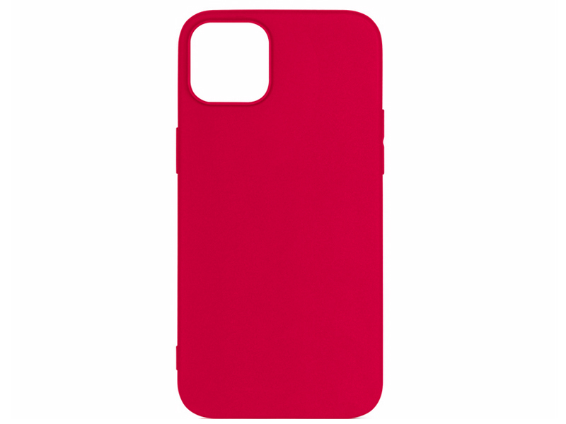 

Чехол DF для APPLE iPhone 14 Max Silicone Red iCase-31, APPLE iPhone 14 Max