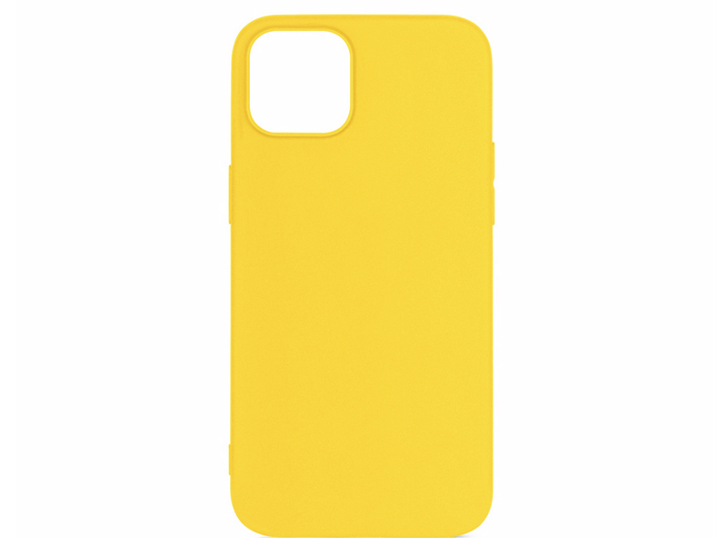 

Чехол DF для APPLE iPhone 14 Max Silicone Yellow iCase-31, APPLE iPhone 14 Max