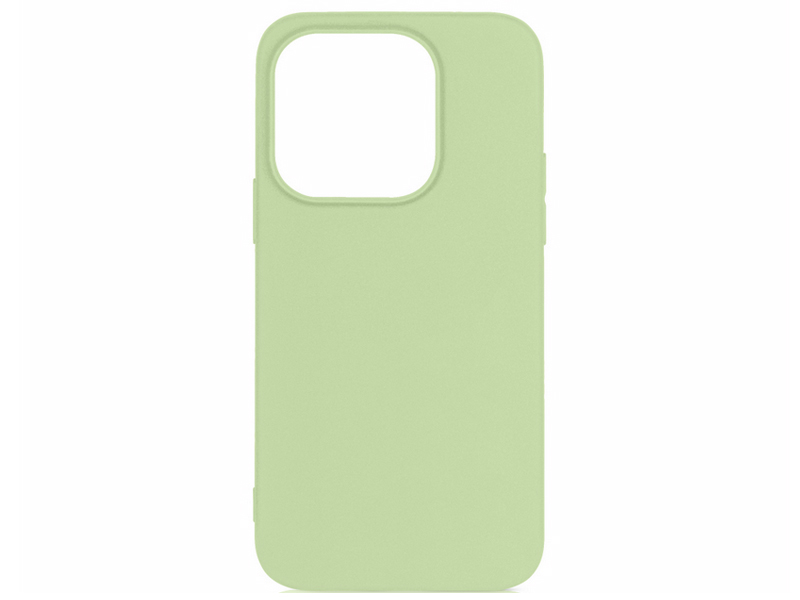 

Чехол DF для APPLE iPhone 14 Pro Silicone Light Green iCase-32, APPLE iPhone 14 Pro