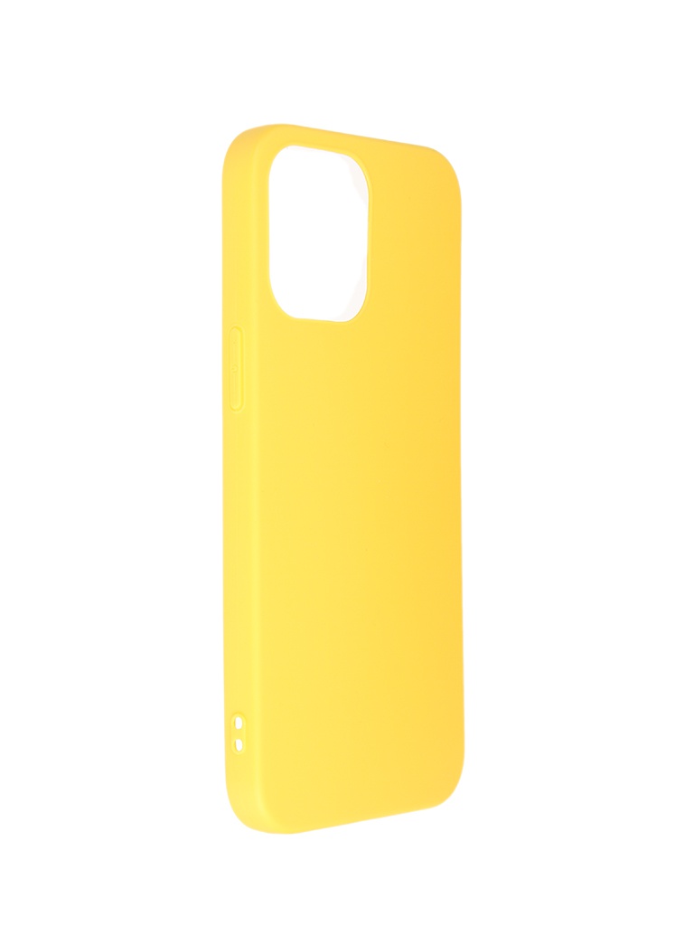 

Чехол DF для APPLE iPhone 14 Pro Max Silicone Yellow iCase-33, APPLE iPhone 14 Pro Max