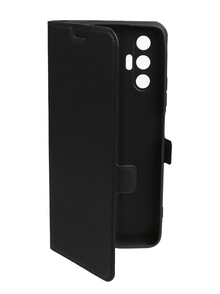 

Чехол DF для Tecno Pova 3 Black tFlip-15, Tecno Pova 3