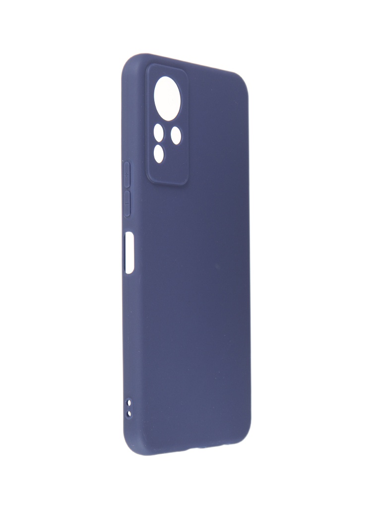 Чехол DF для Infinix Note 12 Silicone Blue inCase-12