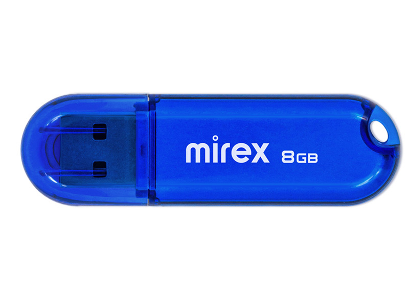 фото Usb flash drive 8gb - mirex candy blue 13600-fmucbu08