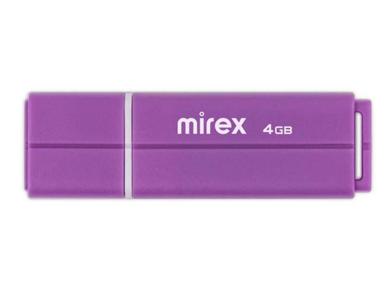 USB Flash Drive 4Gb - Mirex Line Violet 13600-FMULVT04 флешка mirex line 64гб 13600 fmulbk64