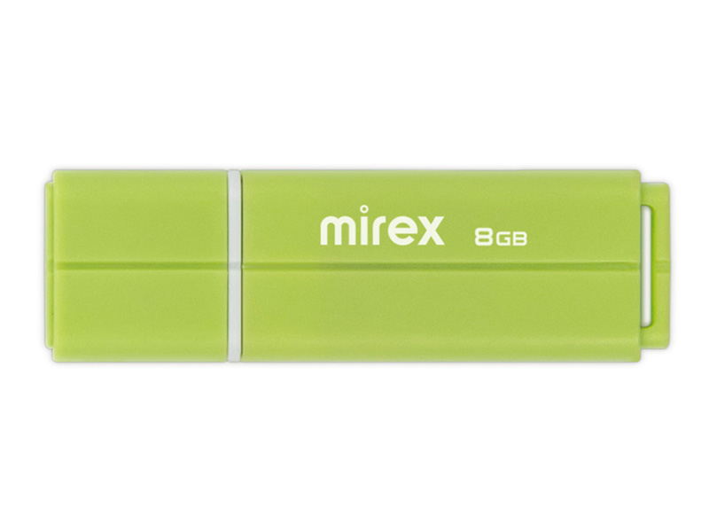 фото Usb flash drive 8gb - mirex line green 13600-fmulgn08