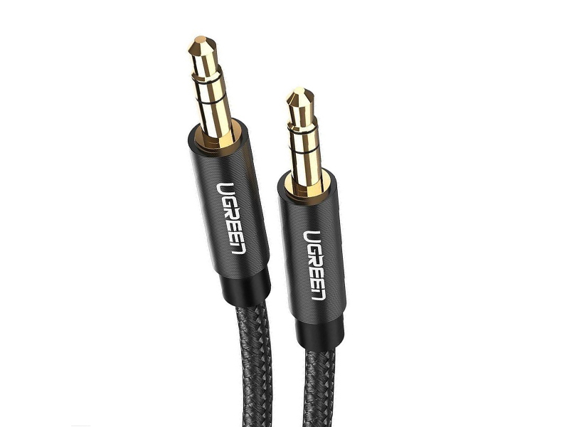 

Аксессуар Ugreen AV112 Jack 3.5mm - Jack 3.5mm 1m Black 50361, AV112