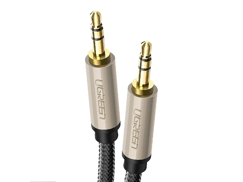 

Аксессуар Ugreen AV125 Jack 3.5mm - Jack 3.5mm 50cm Grey 10601, AV125