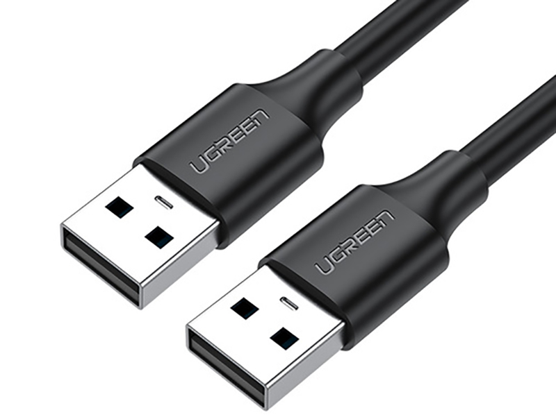 

Аксессуар Ugreen US102 USB-A - USB-A 1m Black 10309, US102