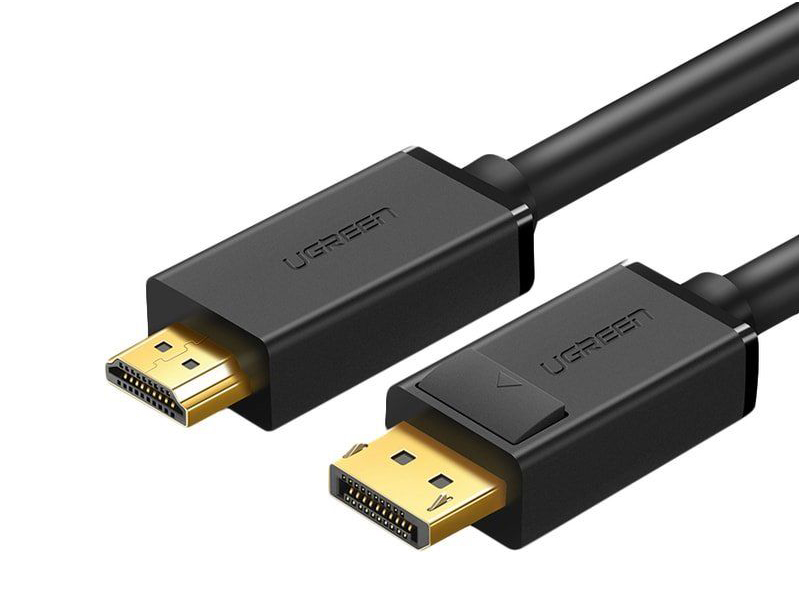 

Аксессуар Ugreen DP101 DP Male - HDMI Male 1m Black 10238, 10238