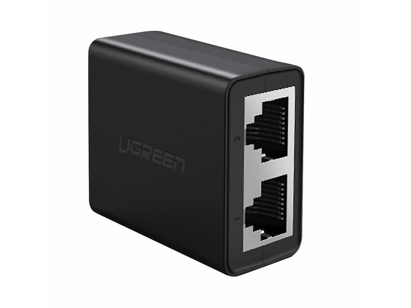 

Аксессуар Ugreen CM210 RJ45 - 2xRJ45 Black 50923, CM210